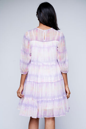 Tie-Dye Purple Dress, Purple, image 4